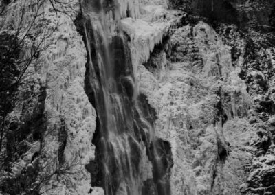 Black & White Unlimited Print - Waterfall 1